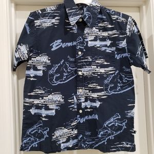 Bermuda Tropical Shirt - Boy's Size Med - GAP